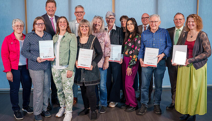 Beim Heilbronner B&uuml;rgerpreis wurden Ehrenamtliche f&uuml;r ihr Engagement vor Ort ausgezeichnet.