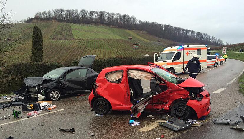 Unfall am Ortsausgang Heilbronn | 5.1.