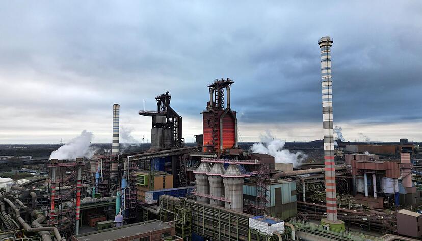 Ein indischer Stahlhersteller will die Stahlsparte von Thyssenkrupp kaufen. (Archivbild)