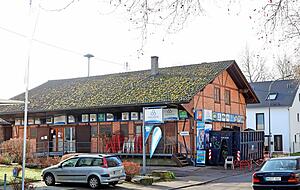 Anstelle des Getr&auml;nkemarktes an der Stauwehrhalle plant die Volksbank Flein-Talheim ein Wohnhaus mit Gewerbefl&auml;che.