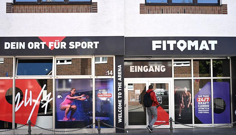 Ein Fitomat-Fitnessstudio ohne Personal in Pulheim bei K&ouml;ln.