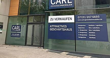 Steht zum Verkauf: Das markante Gebäude in der Kilianstraße.
Foto Zimmermann