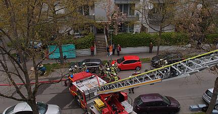 Dachbrand in Seniorenheim in Amorbach Dachbrand in Seniorenheim in Amorbach