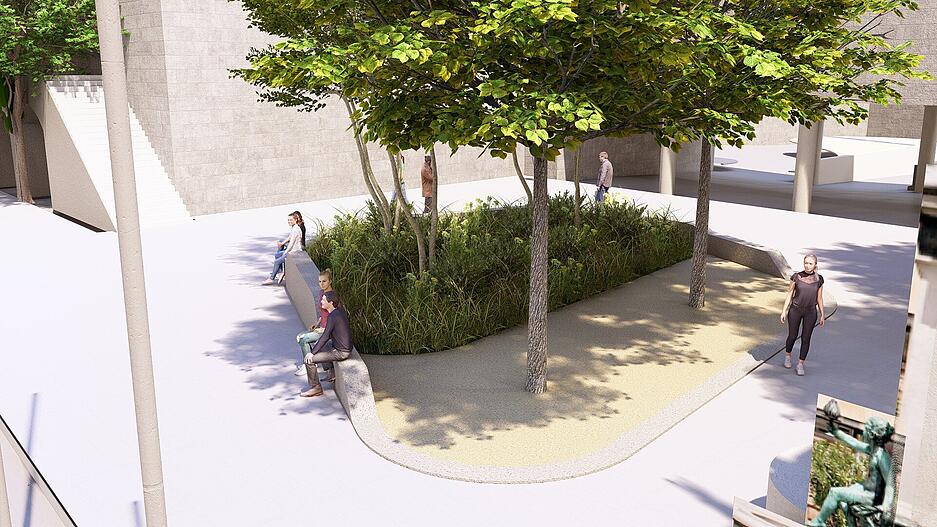 Die Ma&szlig;nahme schl&auml;gt mit rund 300.000 Euro zu Buche. Gleichzeitig soll es f&uuml;r mehr als eine Million Euro mobiles Gr&uuml;n an verschiedenen Stellen in der Innenstadt geben.