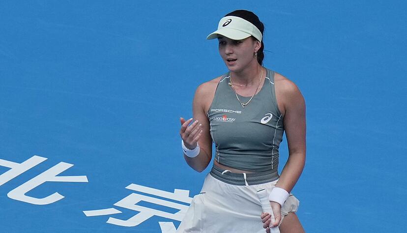 Eva Lys schied beim Turnier in Tokio im Achtelfinale aus. (Archivbild)