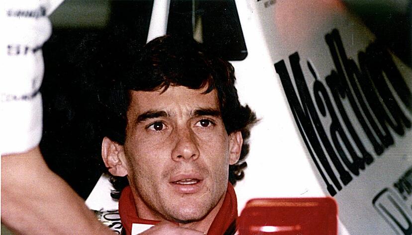 Ayrton Senna verunglückte am 1. Mai 1994 beim Großen Preis von San Marino in Imola tödlich. Ayrton Senna verunglückte am 1. Mai 1994 beim Großen Preis von San Marino in Imola tödlich.