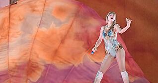 Taylor Swift bei einem Konzert der Eras Tour in Vancouver, British Columbia. Am 3. Oktober erscheint ihr neues Album.