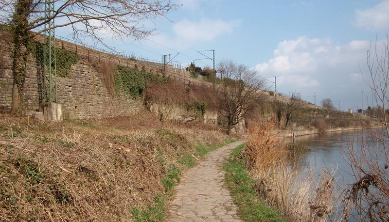 Der Treidelpfad ist freigelegt, ein Asphaltweg wird noch gebaut.
Foto: privat