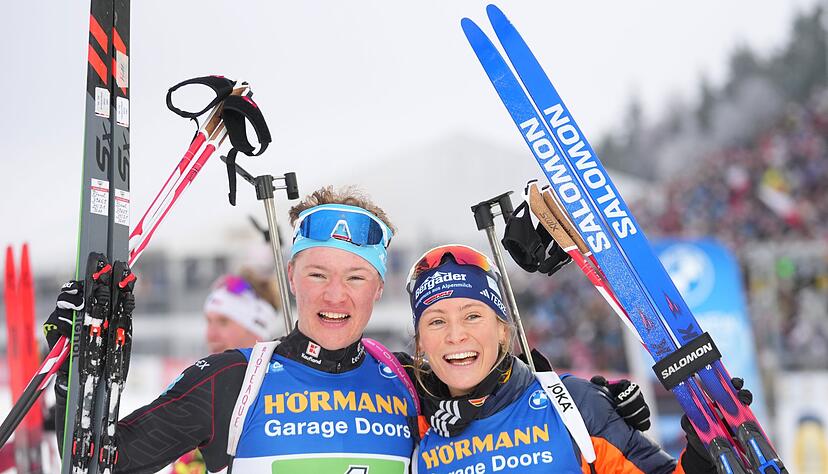 Marlene Fichtner (r) war nach der Disqualifikation untr&ouml;stlich.