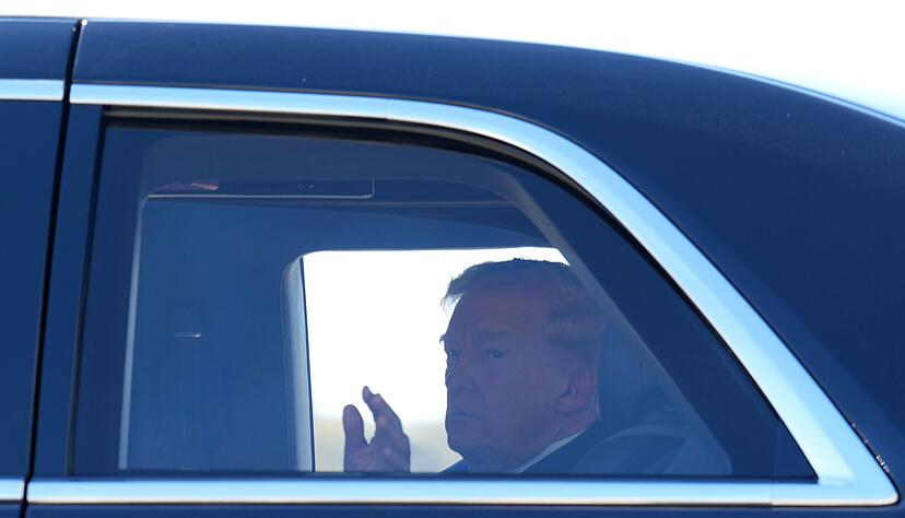 Trump spielt das Problem der Benzinpreise herunter (Archivbild).