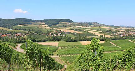 Wer den Berg ein Stück erklimmt, wird mit der Aussicht übers Steinbacher Tal und einer angenehmer Brise belohnt.
Fotos: Stefanie Jani Wer den Berg ein Stück erklimmt, wird mit der Aussicht übers Steinbacher Tal und einer angenehmer Brise belohnt.
Fotos: Stefanie Jani