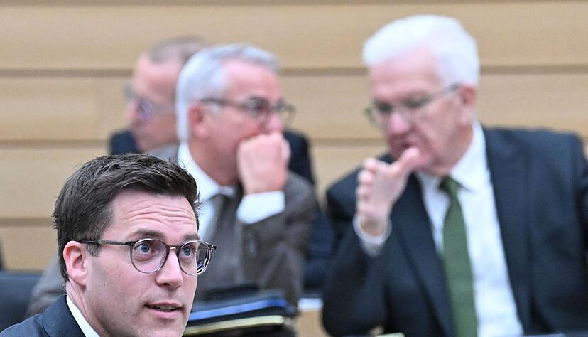 Große Fußstapfen: Winfried Kretschmann tritt nach 15 Jahren nicht mehr an. Manuel Hagel ist der Hoffnungsträger der Südwest-CDU. (Archivbild)