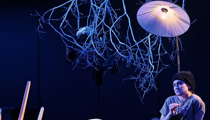 Seit vergangener Spielzeit im Repertoire am Heilbronner Theater: "Corpus Delicti" von Juli Zeh in der Boxx mit Nora Rebecca Wolff (links) und Cosima Fischlein.
Foto: Picasa