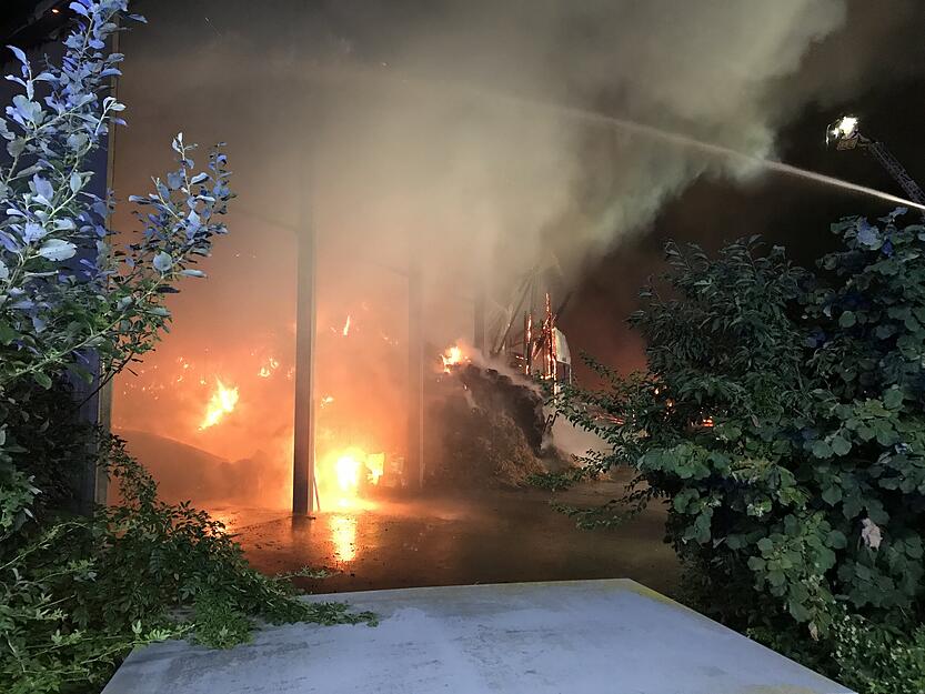 Wie das Feuer im Putenhof am Ende der Grombacher Straße in Kirchardt entstanden ist, ist noch unklar. Wie das Feuer im Putenhof am Ende der Grombacher Straße in Kirchardt entstanden ist, ist noch unklar.