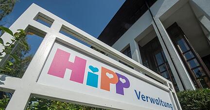 Die Firmenzentrale des Babynahrungherstellers Hipp im bayerischen Pfaffenhofen.