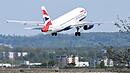 Eine Maschine der Fluggesellschaft British Airways hebt am Stuttgarter Flughafen ab. Die Airline hat im Herbst 2025 angek&uuml;ndigt, dass sie die Landeshauptstadt ab Sommer 2026 nicht mehr anfliegen wird.