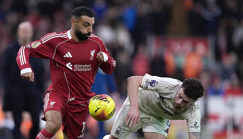 Auch Mohamed Salah blieb gegen Nottingham torlos. Auch Mohamed Salah blieb gegen Nottingham torlos.