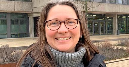 Ulla Schön ist engagierte Elternvertreterin.
Foto: Anja Krezer