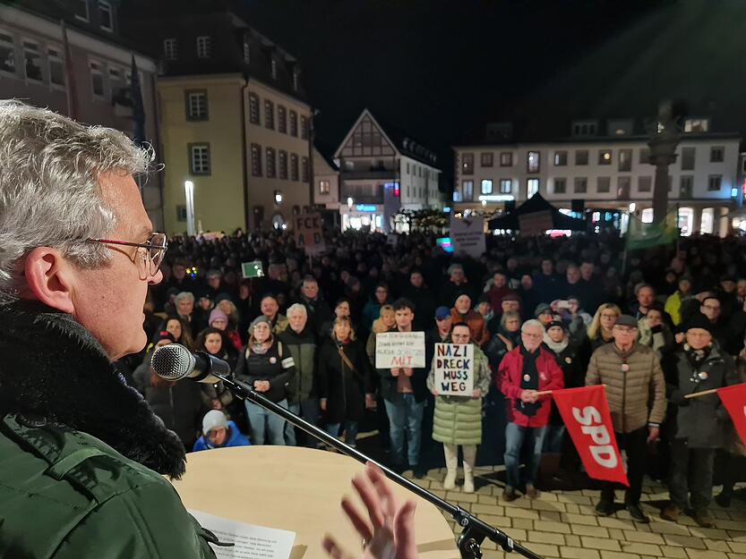 Oberbürgermeister Steffen Hertwig war einer der Redner. Oberbürgermeister Steffen Hertwig war einer der Redner.