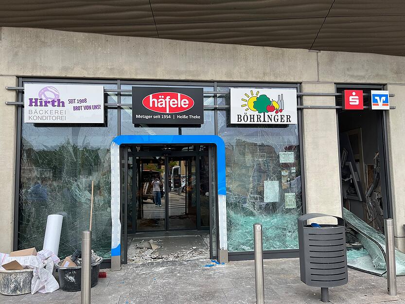 Geldautomatensprengung in Offenau: Bilder zeigen Ausmaß der Zerstörung