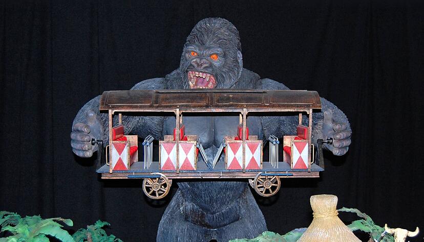 Figuren wie dieser King Kong werden in Jagsthausen hergestellt. Die Firma Heimotion ist allerdings in Schwierigkeiten geraten, nachdem ein Gro&szlig;kunde ausgefallen ist.
Foto: Archiv/Gleichauf