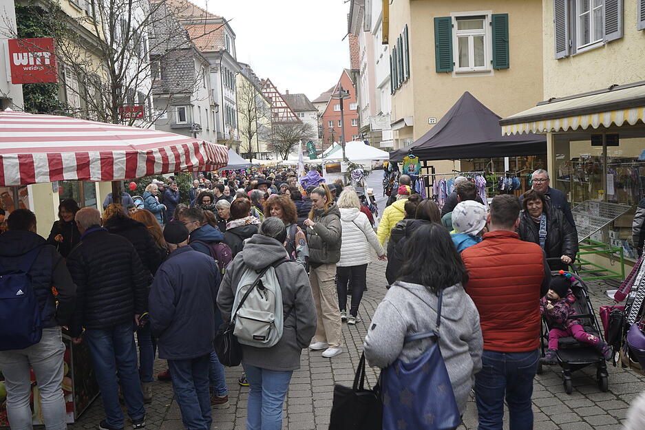 Der Montag beim Öhringer Pferdemarkt