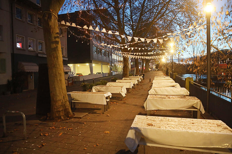 Leere Heilbronner Innenstadt - schon vor den Ausgangsbeschränkungen Leere Heilbronner Innenstadt - schon vor den Ausgangsbeschränkungen