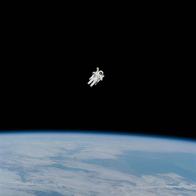 Bruce McCandless im All
