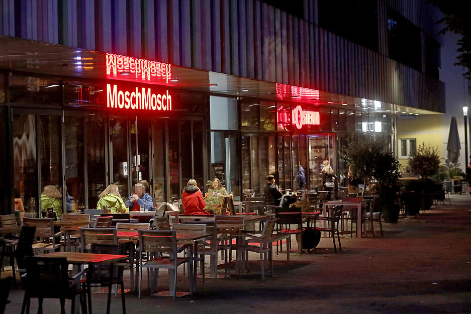 Maskenpflicht an der Neckarmeile