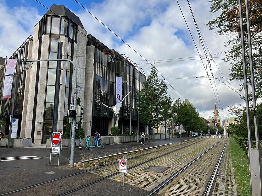 Im dem markanten Gebäude an der Moltkestraße in Heilbronn hatte einst die Bundesbank eine Filiale.