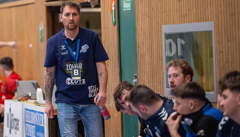 Simon Weiberle (links) und Co-Trainer Julian Weresch haben ihre Vertr&auml;ge beim TSV B&ouml;nnigheim nicht verl&auml;ngert.