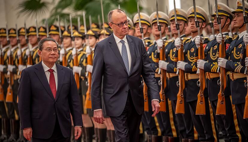 Der Besuch in China ist f&uuml;r Merz ebenso wichtig wie heikel.