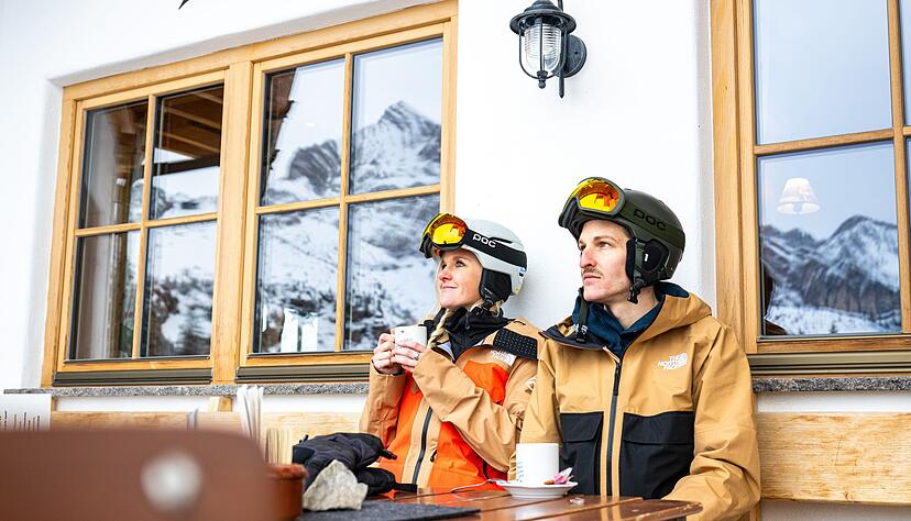Bei K&auml;lte sind Pausen wichtig, um dem K&ouml;rper die n&ouml;tige Energie zur&uuml;ckzugeben.