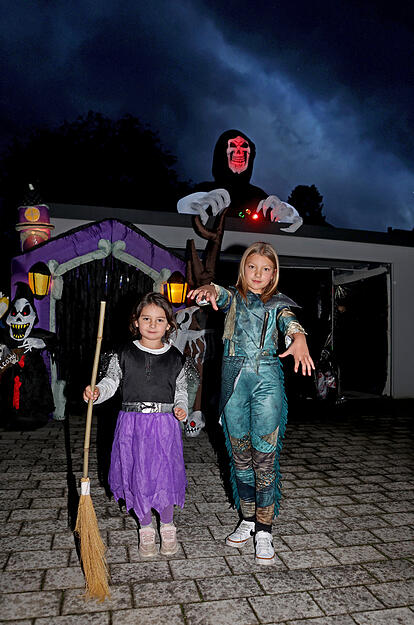 Schauriges Halloween-Haus in Bad Rappenau