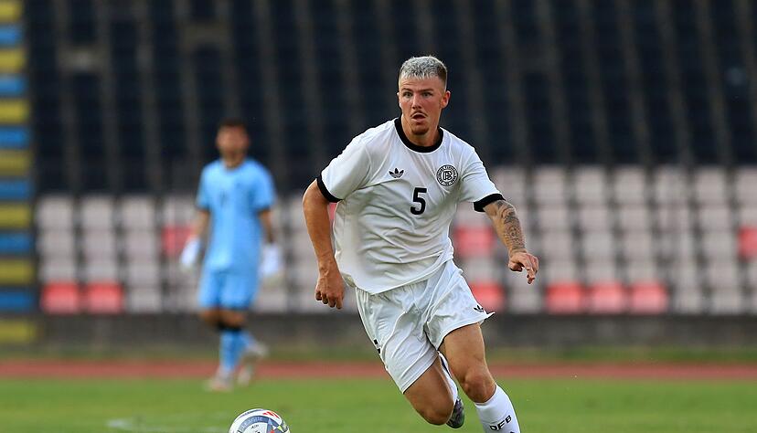 Nach Verletzung zur&uuml;ck im Team: Finn Jeltsch vom VfB Stuttgart. (Archivfoto)