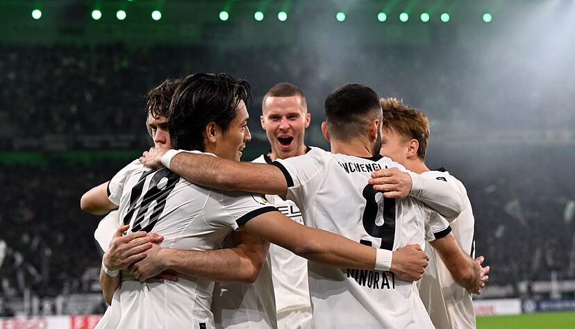 Borussia M&ouml;nchengladbach kann seit Wochen wieder &uuml;ber einen Sieg jubeln.