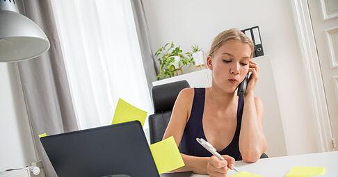 Ruhig bleiben: Das ist die wichtigste Regel, wenn es am Telefon rund geht.