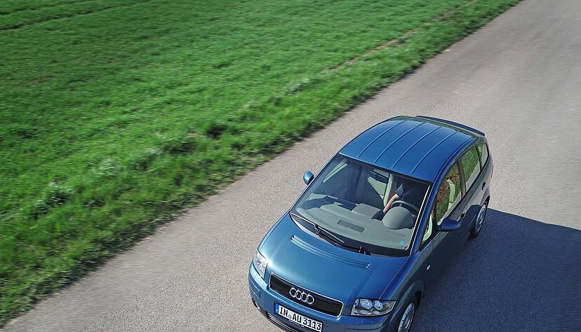 Kein Millionenseller: Gerade 176.377 Exemplare des A2 liefen bei Audi vom Band.