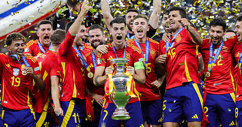 Nach dem 2:1-Sieg gegen England im Finale der EM 2024 ist Spanien Europameister.