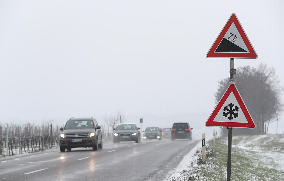 Dank der Räumdienst kam es zu keinen größeren Behinderungen auf den Straßen.