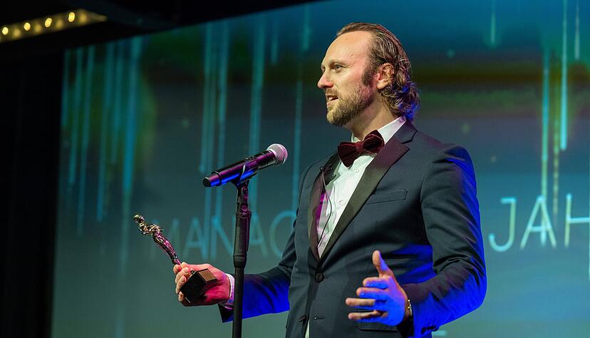 Anfang September erhielt Benedikt Poelchau alias Benny Blanko in Berlin den Award f&uuml;r den Box-Manager des Jahres.