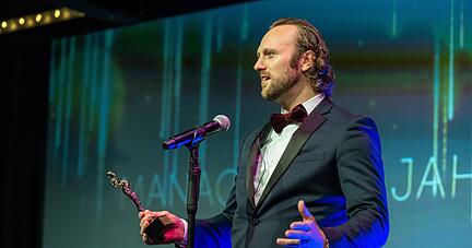 Anfang September erhielt Benedikt Poelchau alias Benny Blanko in Berlin den Award f&uuml;r den Box-Manager des Jahres.