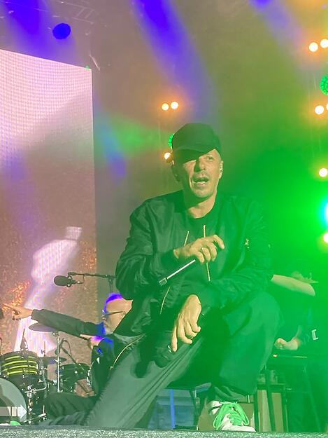 Mit ihren Hip-Hop-Hits treten die Fantastischen Vier auf dem Ludwigsburger Schlossplatz auf. Mit ihren Hip-Hop-Hits treten die Fantastischen Vier auf dem Ludwigsburger Schlossplatz auf.