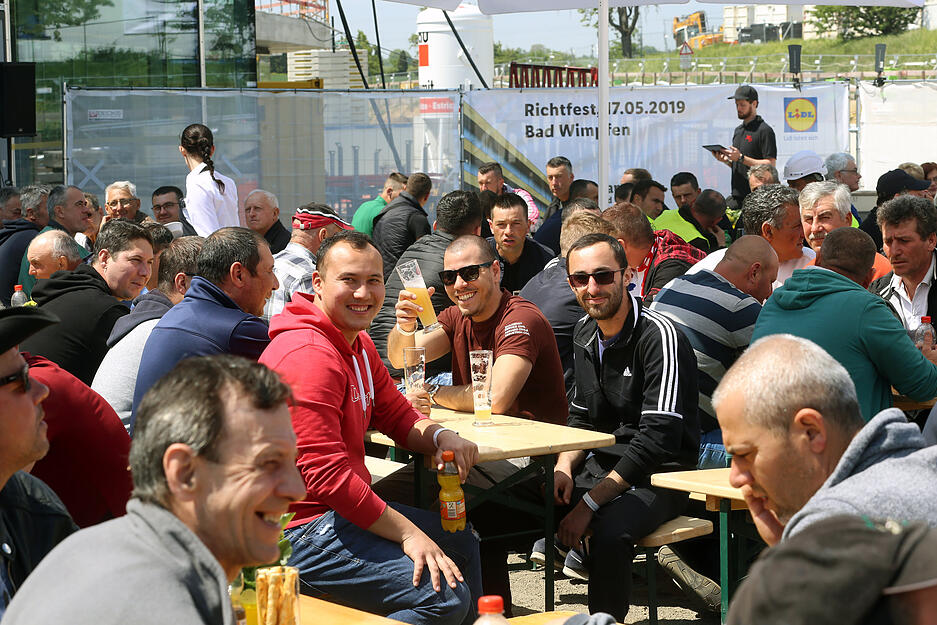 Richtfest Lidl Bad Wimpfen Richtfest Lidl Bad Wimpfen