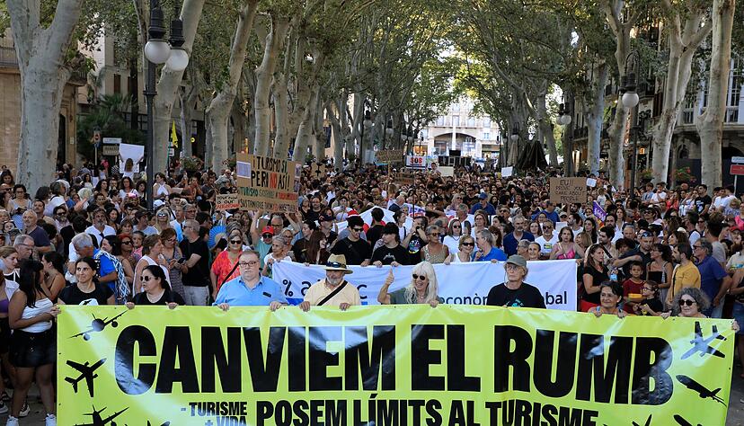 Es gibt immer mehr Proteste gegen Massentourismus. (Foto Archiv)