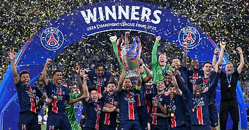 Paris Saint-Germain gewann in der vergangenen Saison den Titel in der Champions League. (Archivbild)
