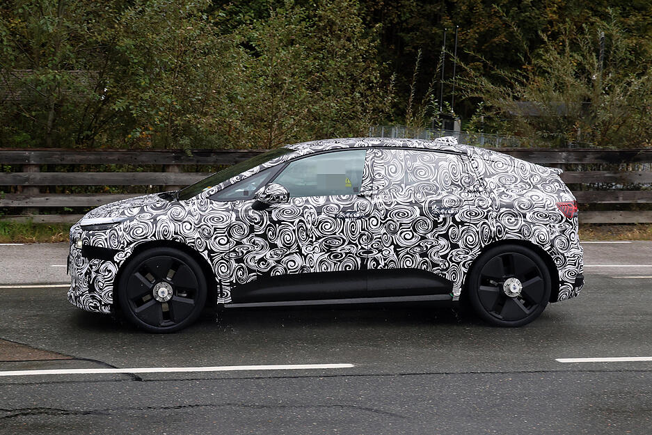 Prototyp des neuen E-Autos von Audi entdeckt.