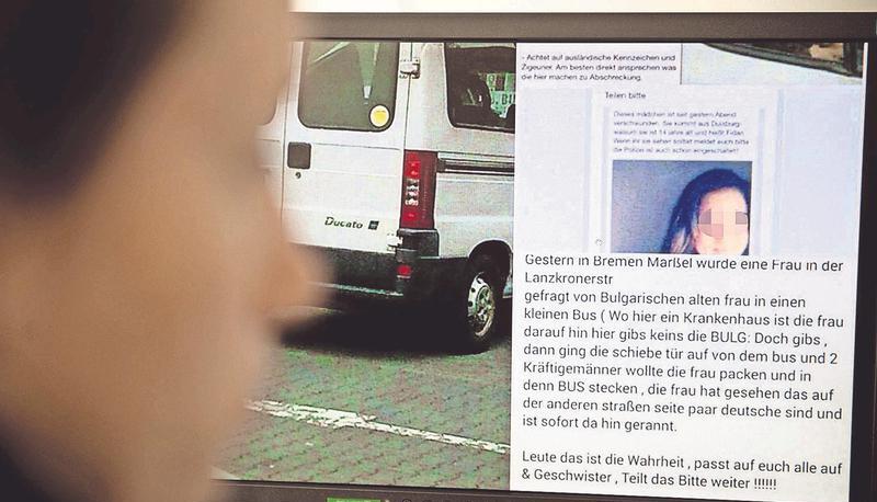 Vor allem &uuml;ber das Internet werden die Falschmeldungen verbreitet. In den vergangenen Wochen wurde wieder vermehrt vor der vermeintlichen Organmafia gewarnt. Die T&auml;ter seien in einem wei&szlig;en Bus unterwegs &minus; hie&szlig; es.
Foto: dpa