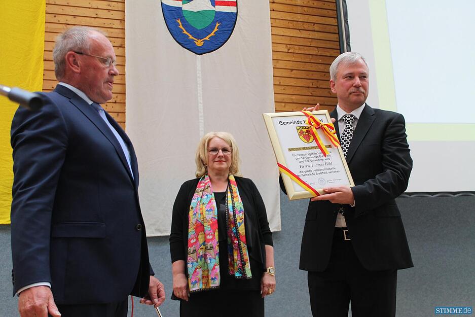 Abschied von B&uuml;rgermeister Thomas F&ouml;hl