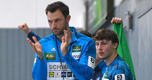 TSB-Trainer Oliver Heß ist beim Spiel am Samstagabend dabei. TSB-Trainer Oliver Heß ist beim Spiel am Samstagabend dabei.